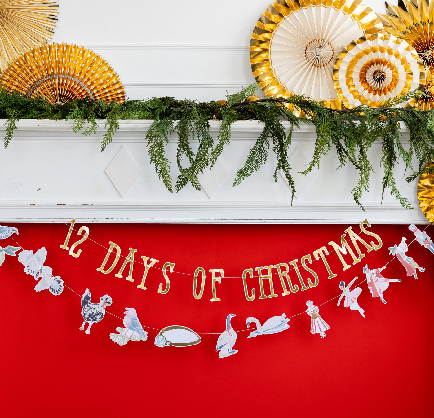 12 Days Of Christmas Banner Set