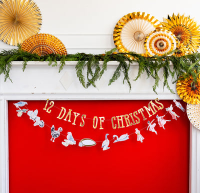 12 Days Of Christmas Banner Set