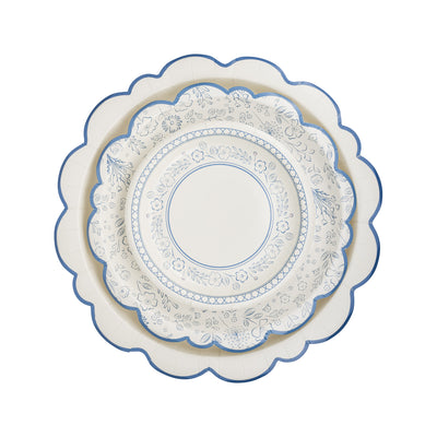 Pembroke Floral 7" Paper Dessert Plate