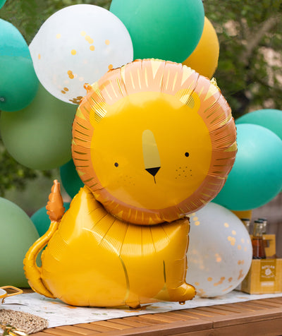 Safari Lion Mylar Balloon