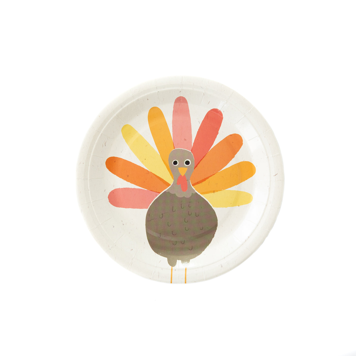 Fun Turkey 9" Paper Plates
