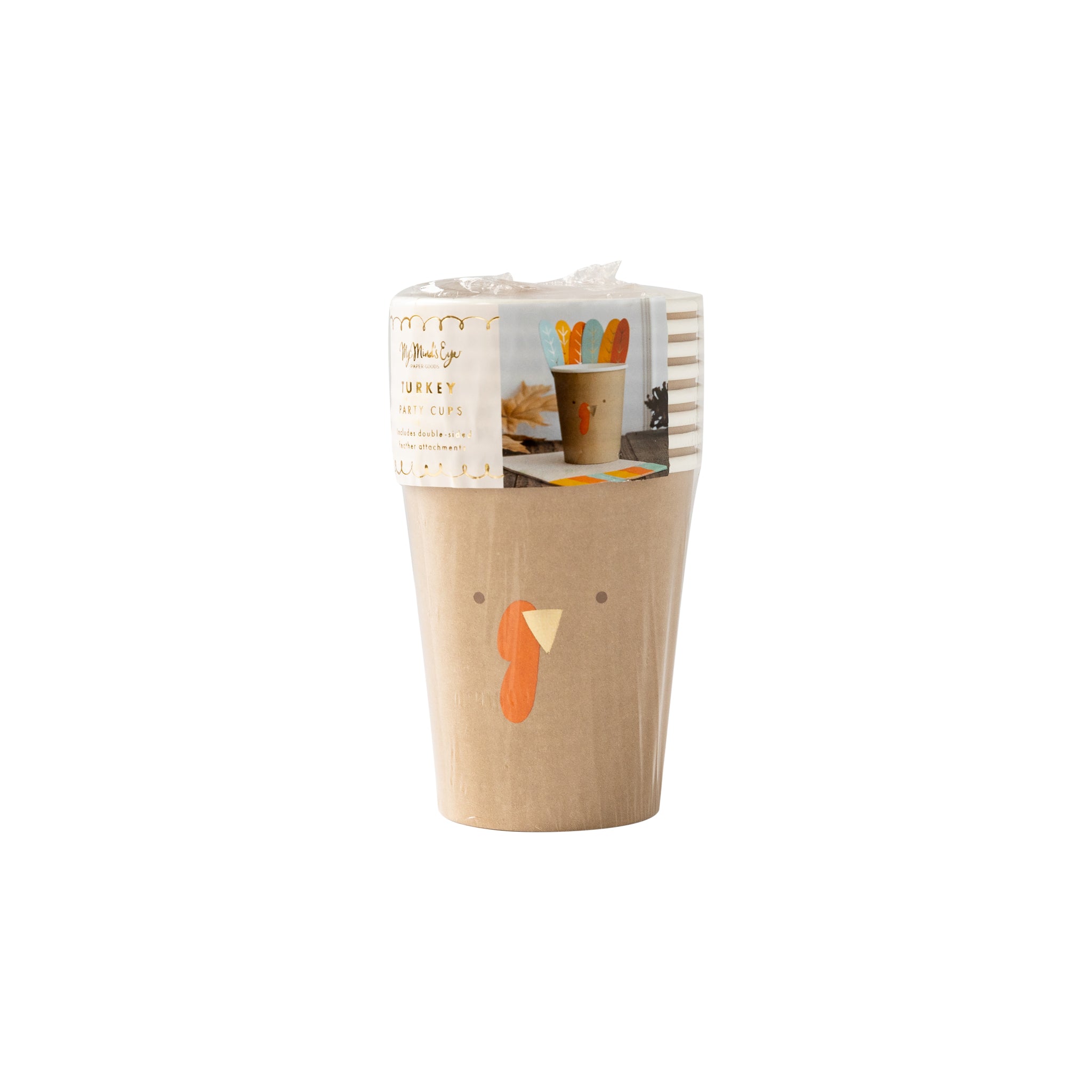 Harvest Turkey Paper Party Cup My Mind's Eye Paper Goods