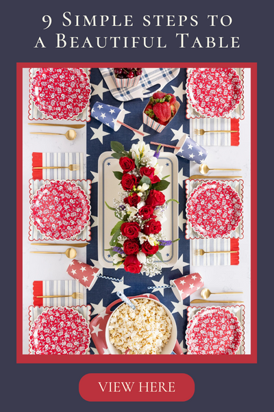 Nine Simple Steps to Setting a Beautiful Holiday Table