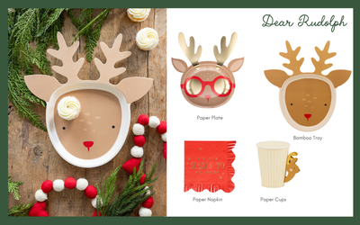 Christmas Party Tableware Sets Perfect for Festive Gatherings and Fun Decor