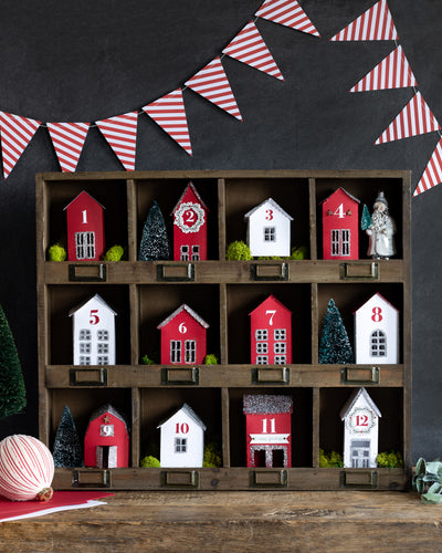 Christmas Countdown Village with My Colors Cardstock!