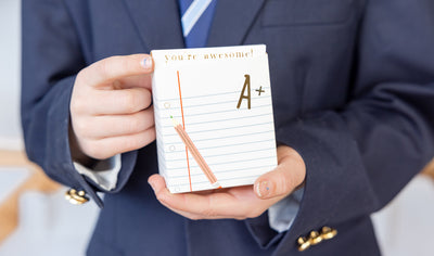 Ruled Paper Treat Box - 8 ct