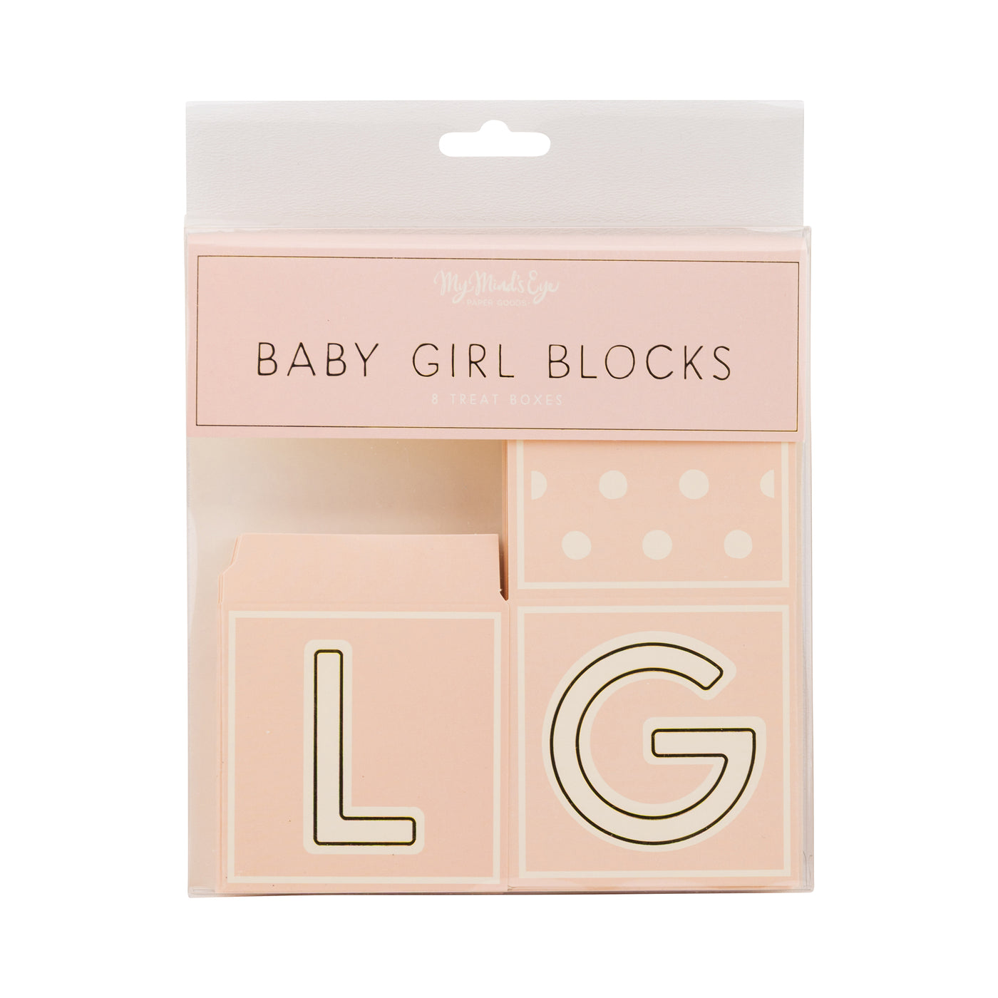 Pink Block Treat Box