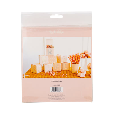 Pink Block Treat Box