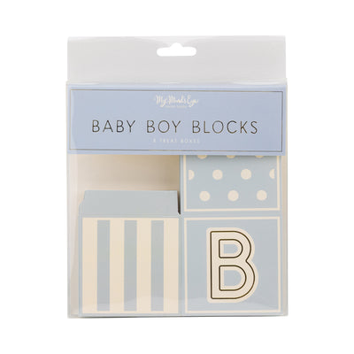 Blue Block Treat Box
