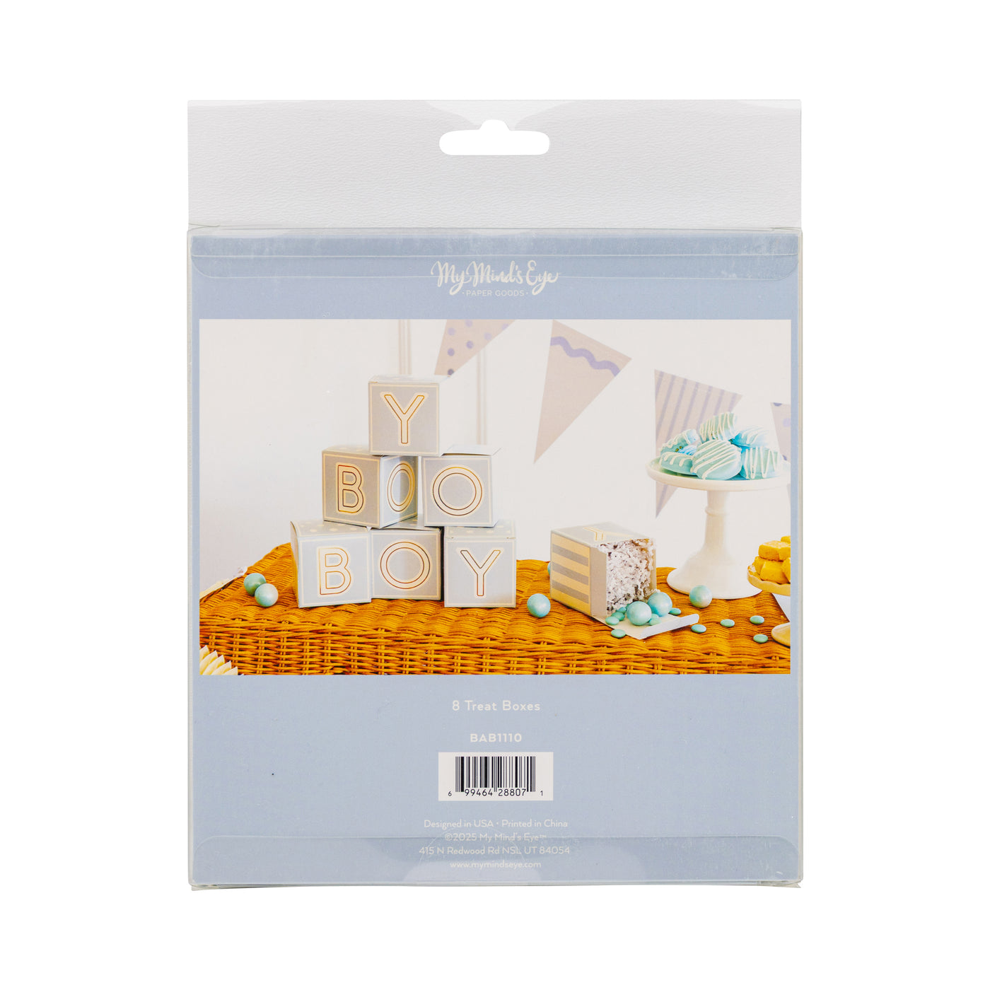 Blue Block Treat Box