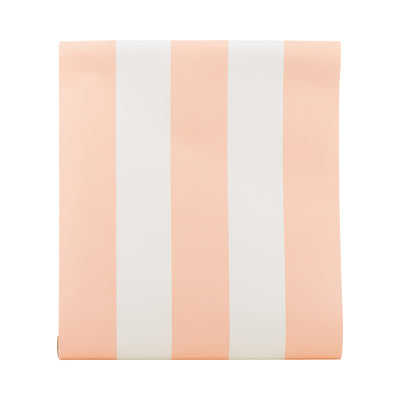 Pink Striped Table Runner