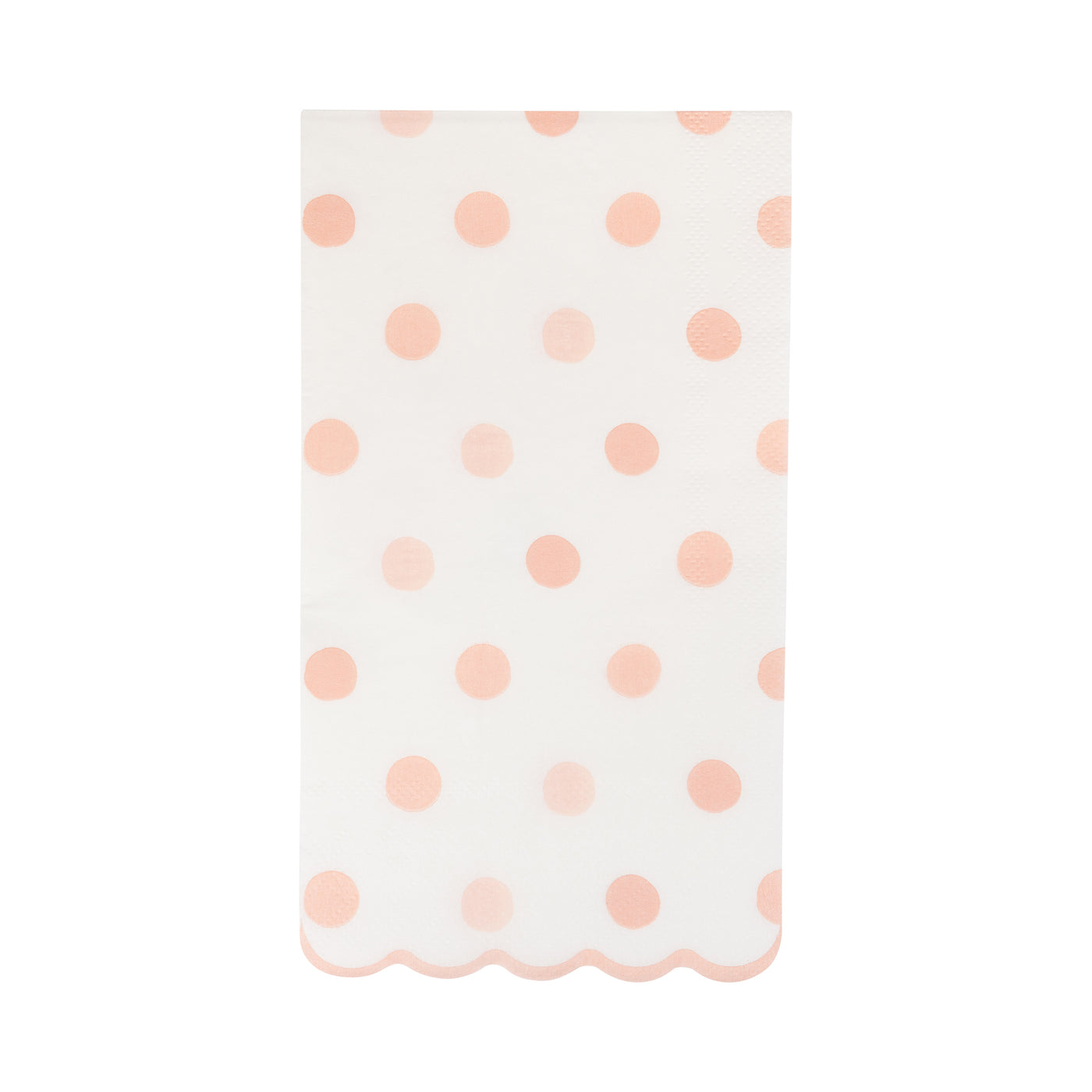 Baby Pink Polka Dot Dinner Napkin