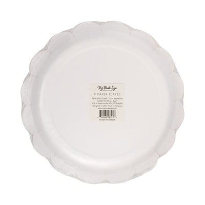 Welcome Baby Pink Plate