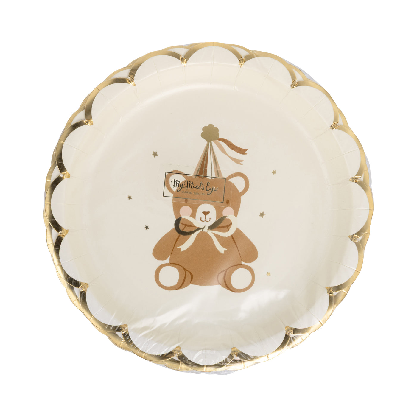 Teddy Bear Baby Dessert Plate