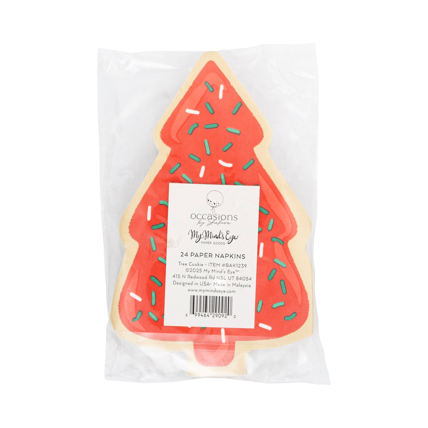 Occasions Tree Cookie Dinner Napkin Set