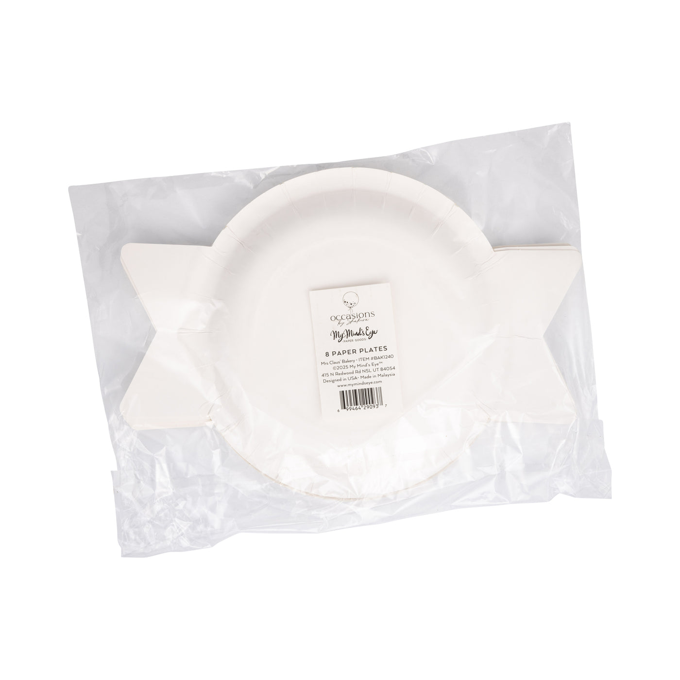 Occasions Mrs Claus' Bakery Plate