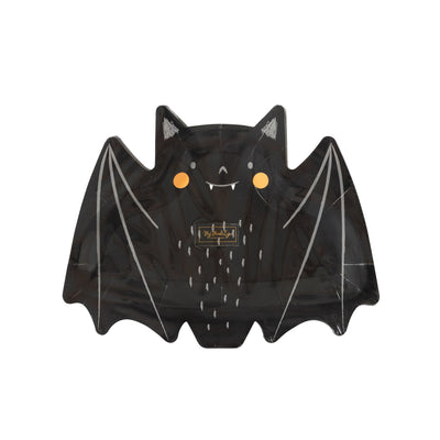 Freakin' Bats Bat Shaped Paper Plate