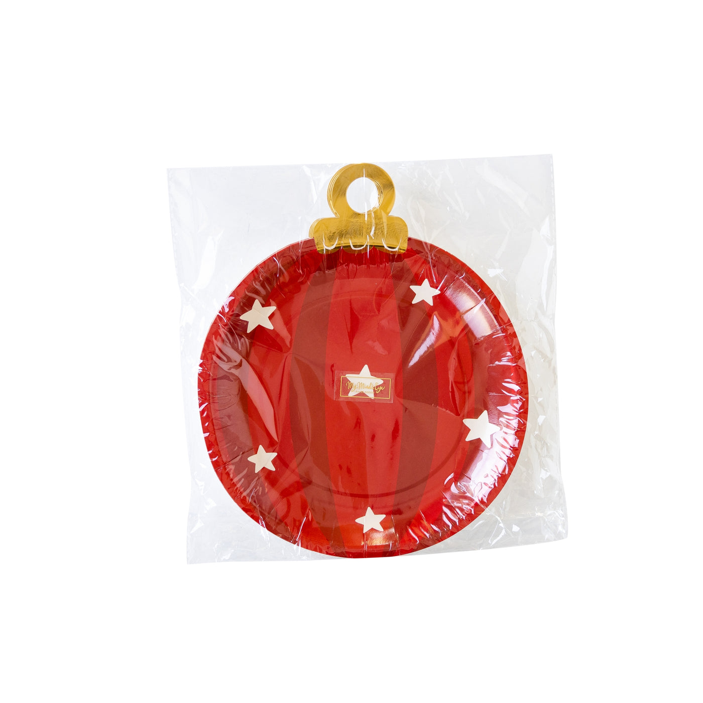 Believe Ornament Shaped Paper Plate