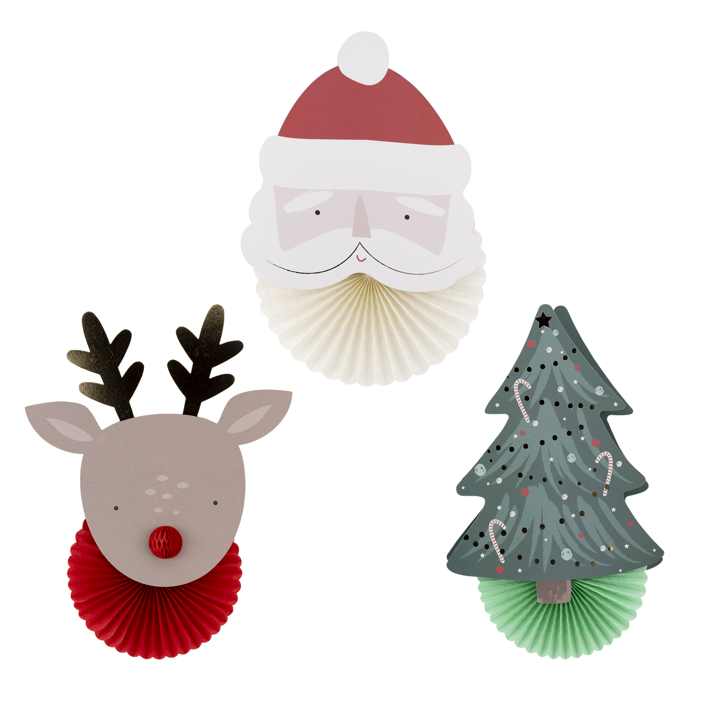 Christmas Fan Decor Set