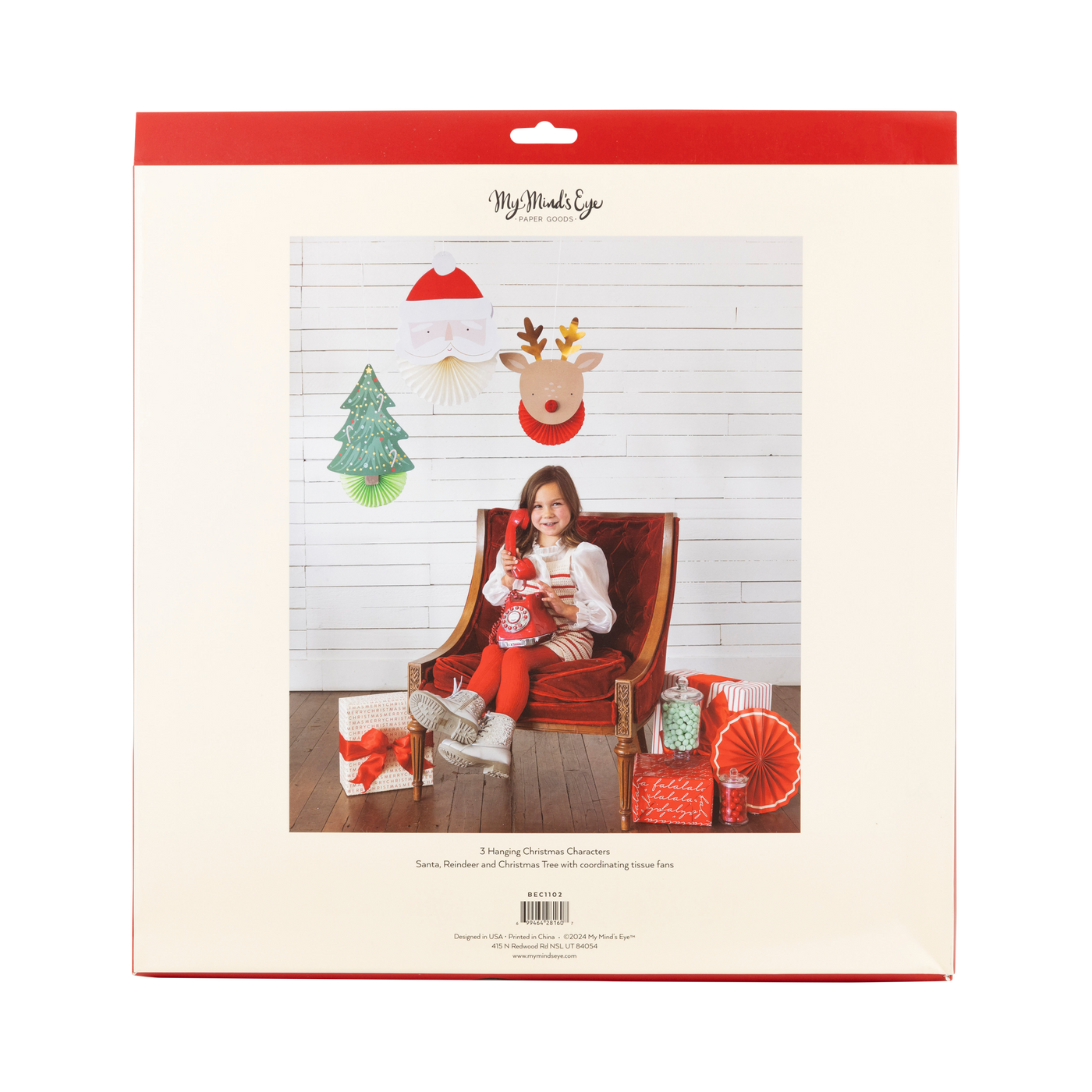 Christmas Fan Decor Set