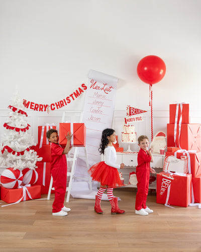 Thick Felt Merry Christmas Banner
