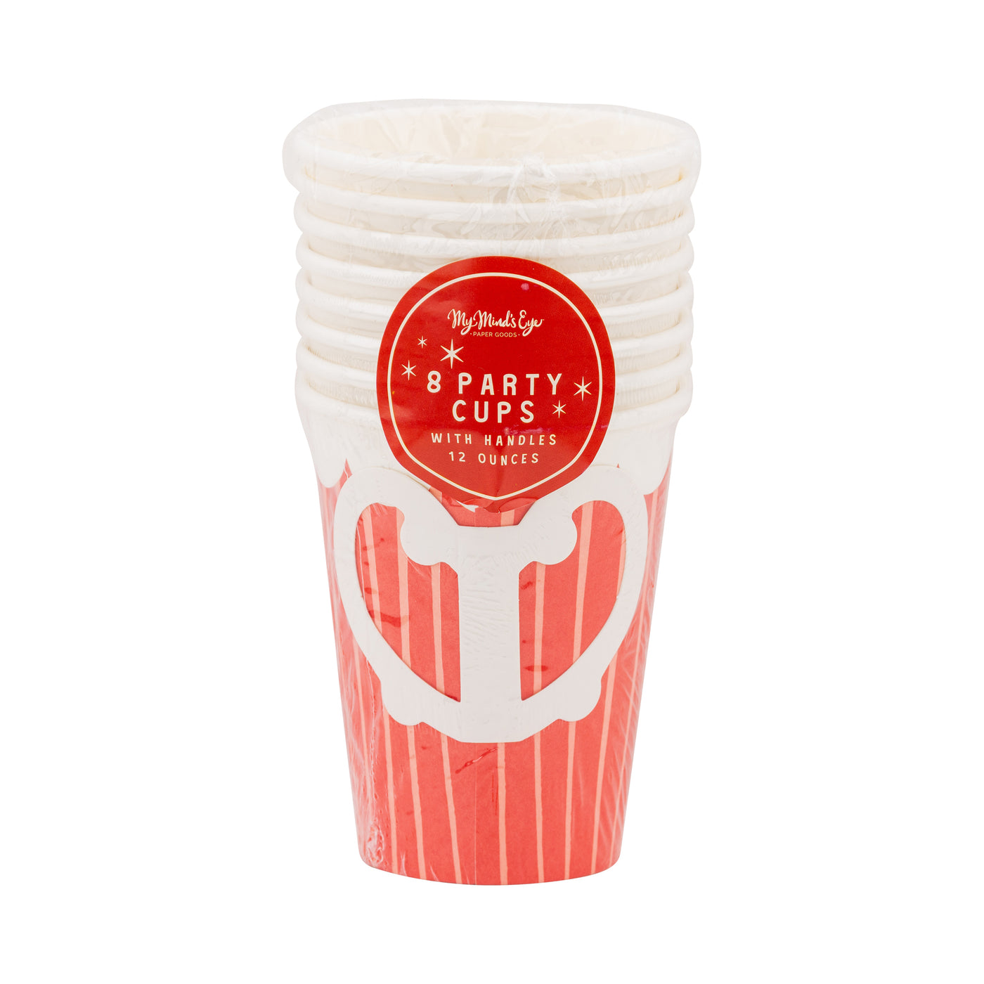 Striped Cup with Handle