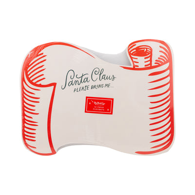 Santa Scroll Placemat