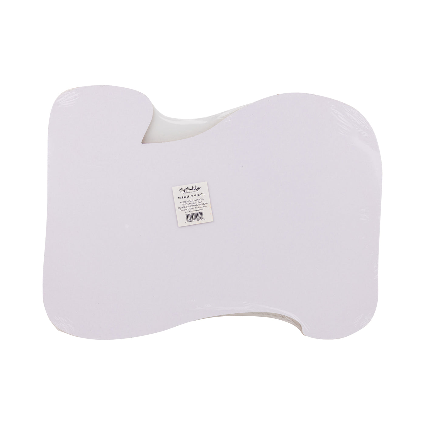 Santa Scroll Placemat