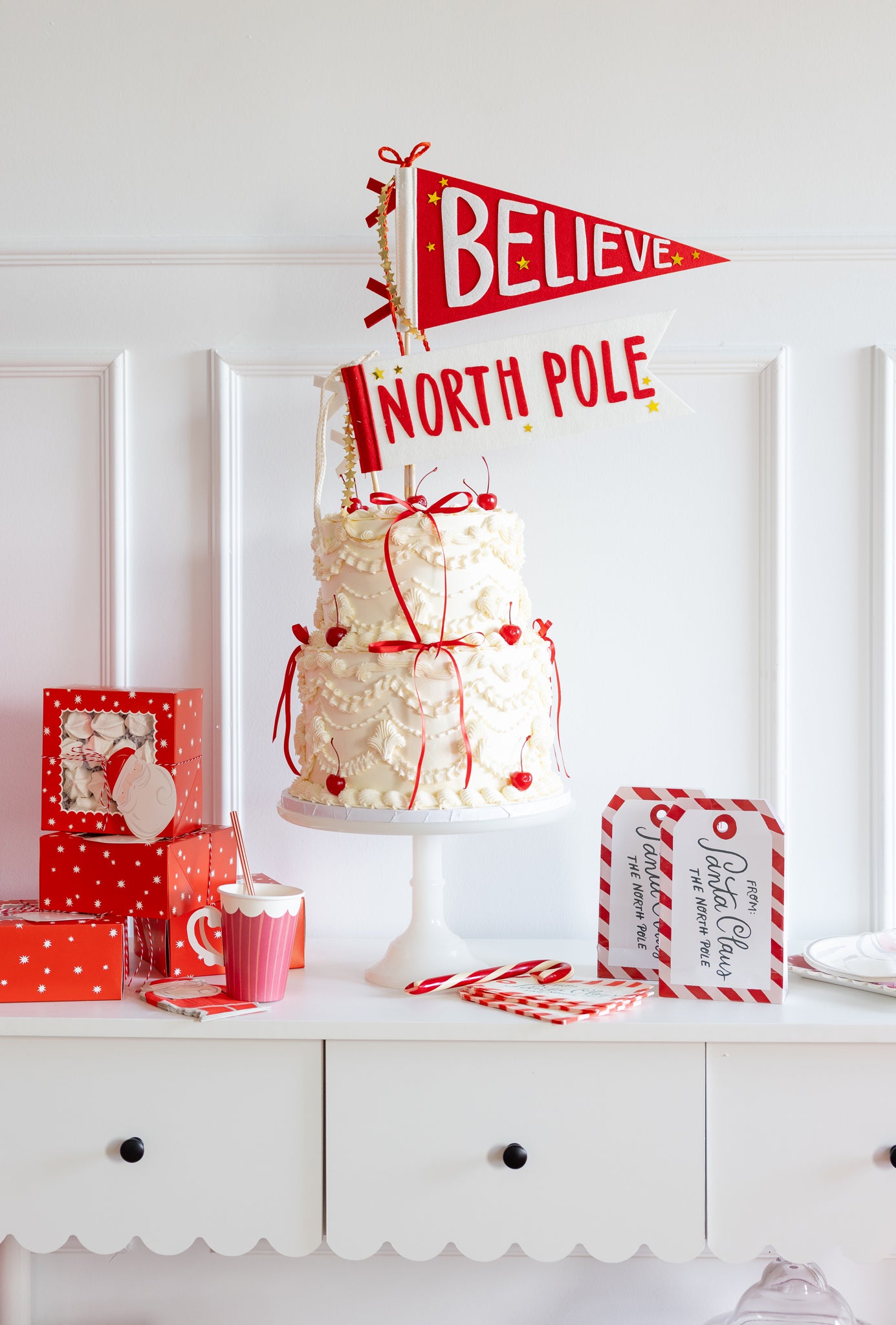 Santa Claus Dinner Napkin