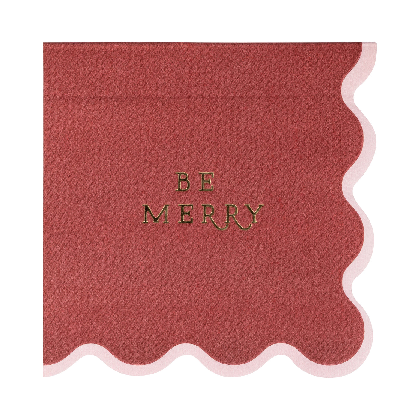 Be Merry Cocktail Napkin Set