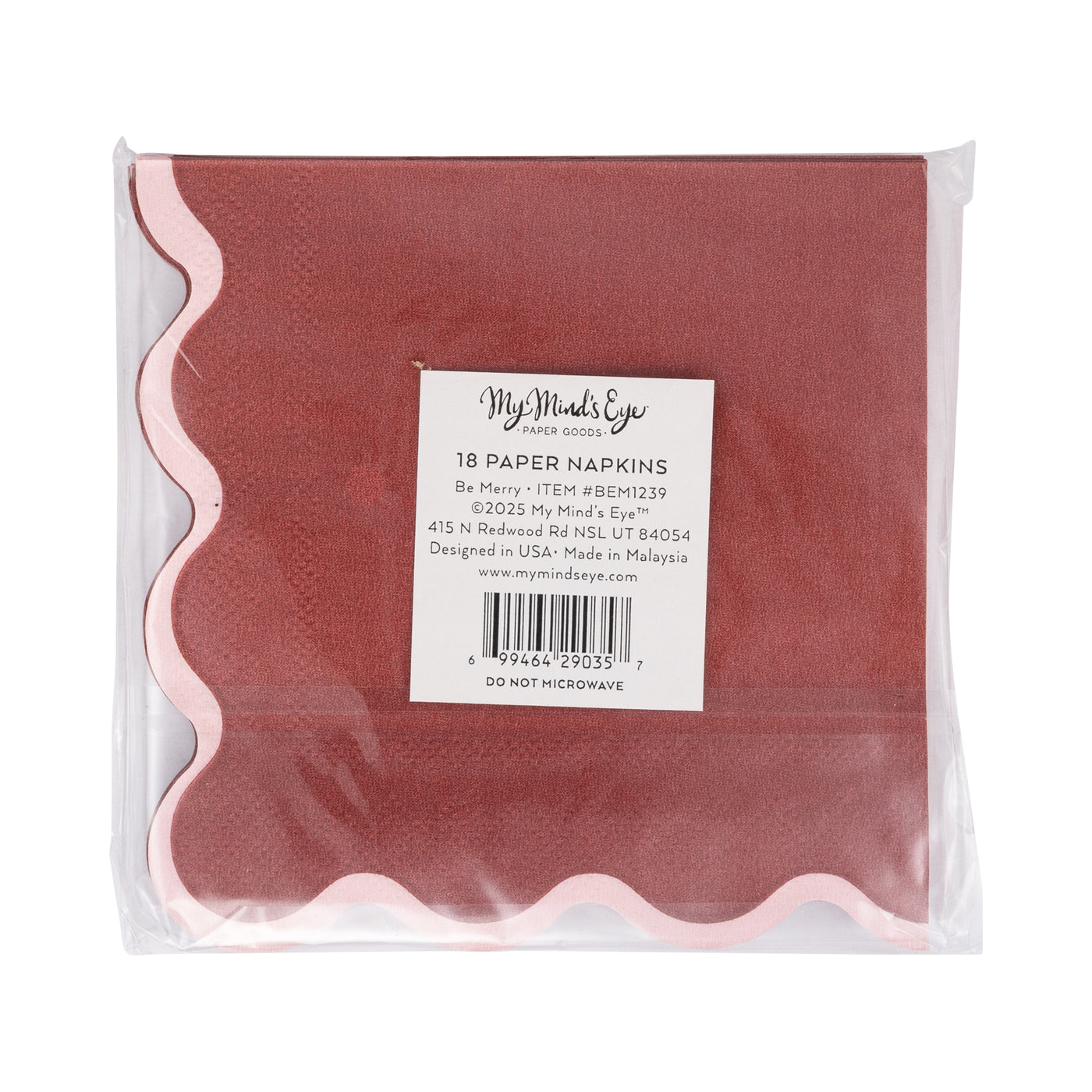 Be Merry Cocktail Napkin Set