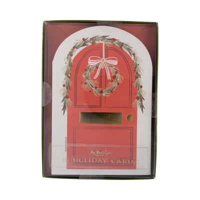 Christmas Door Boxed Card Set