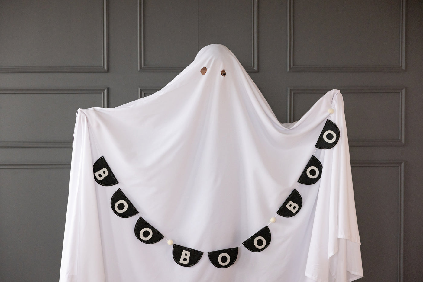 Occasions Black Felt Bunting Banner
