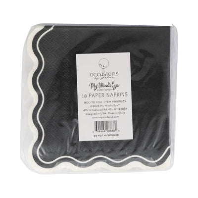 Occasions Boo Ghost Cocktail Napkin