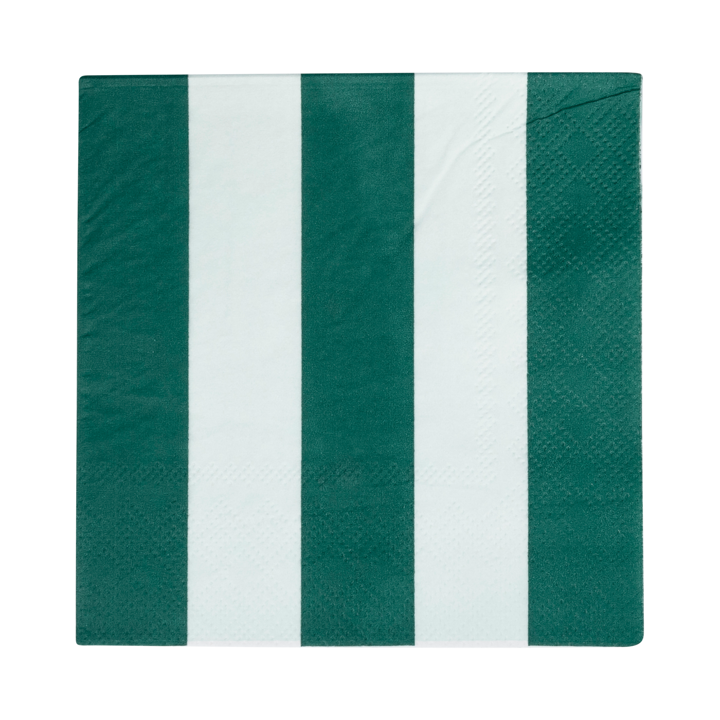 Red and Pink Green and Mint Striped Cocktail Napkin Set