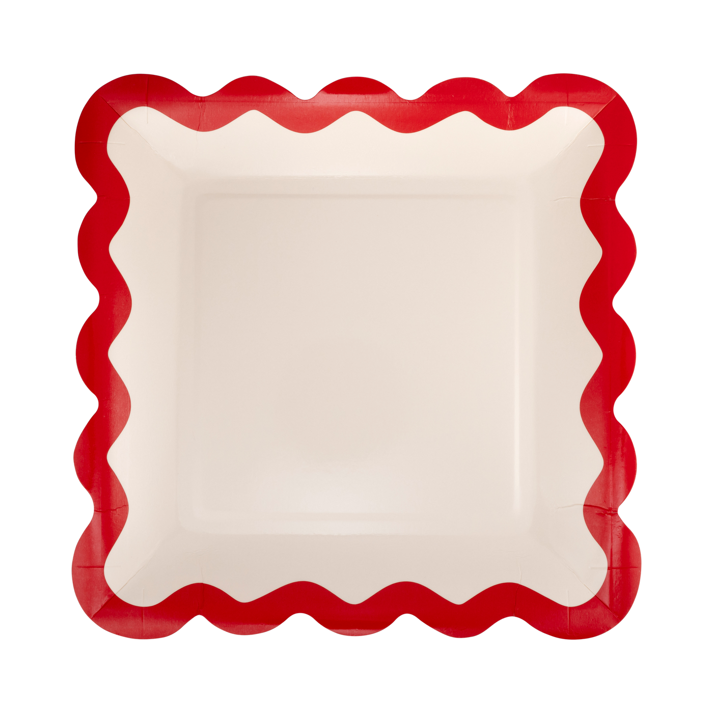 Red Ric Rac Plates Red and Pink Green and Mint Ric Rac 9