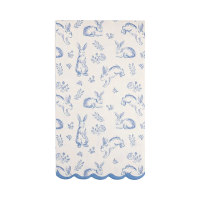 Bunny Toile Guest Napkin