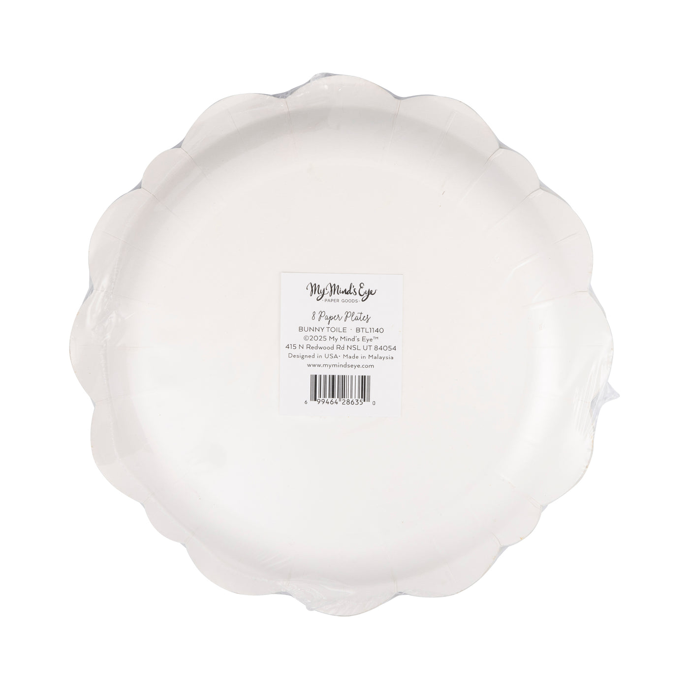 8" Bunny Toile Plates