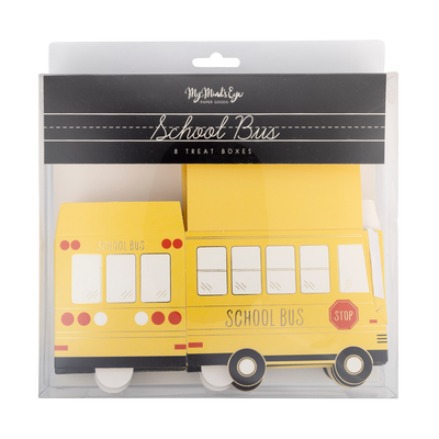 School Bus Treat Boxes