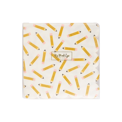 Pencil Pattern Paper Napkin