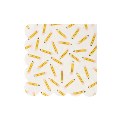 Pencil Pattern Paper Napkin