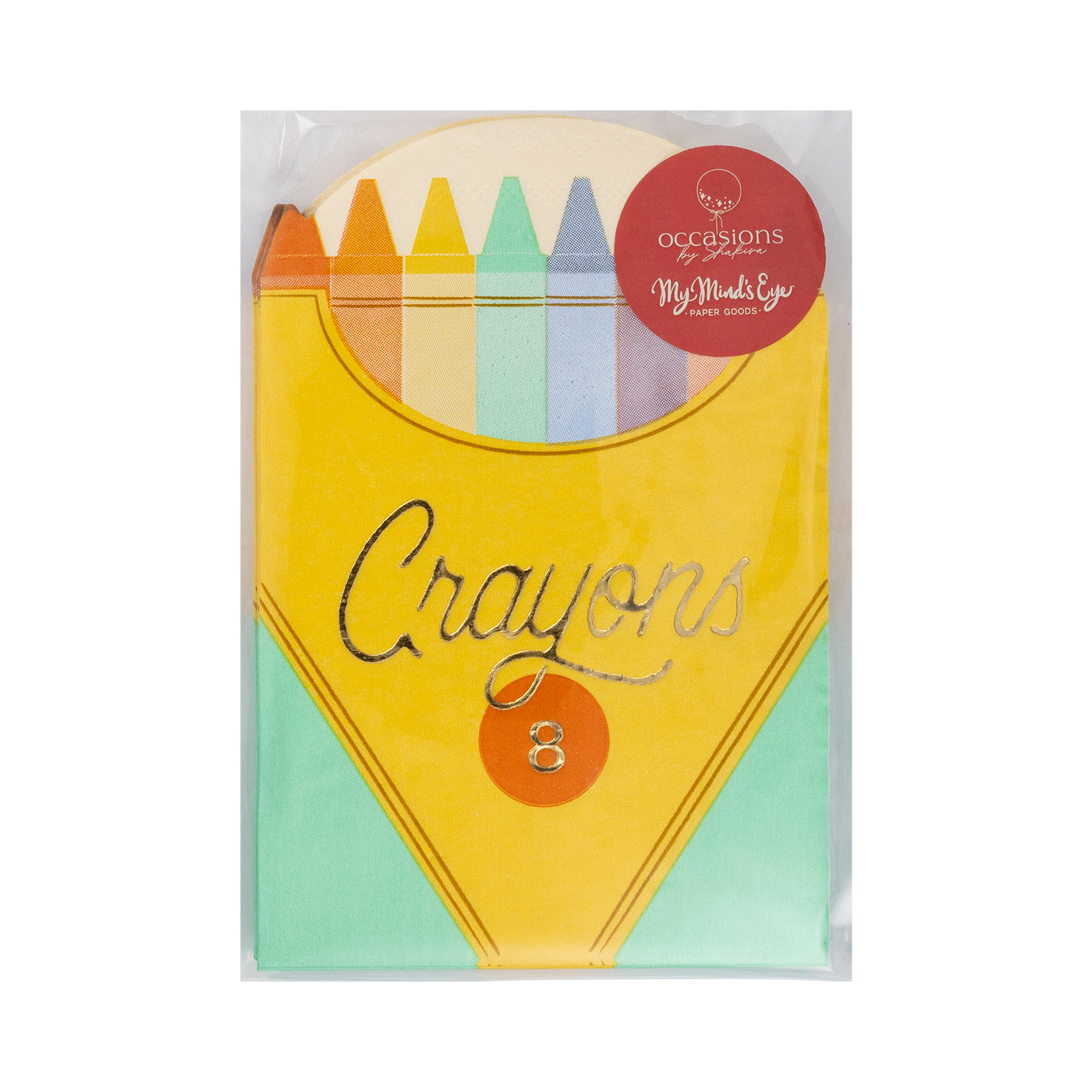 Occasions By Shakira - Crayon Box Paper Napkin