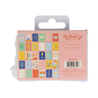 Lunch Box Cards