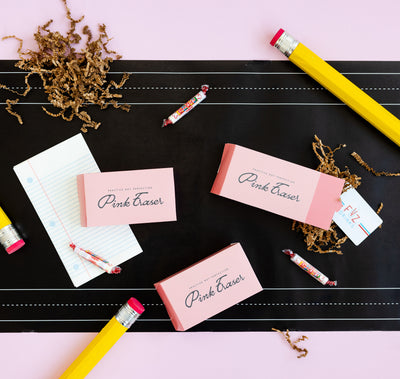 Occasions Pink Eraser Treat Boxes - 8 ct