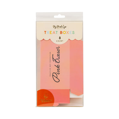 Occasions Pink Eraser Treat Boxes - 8 ct