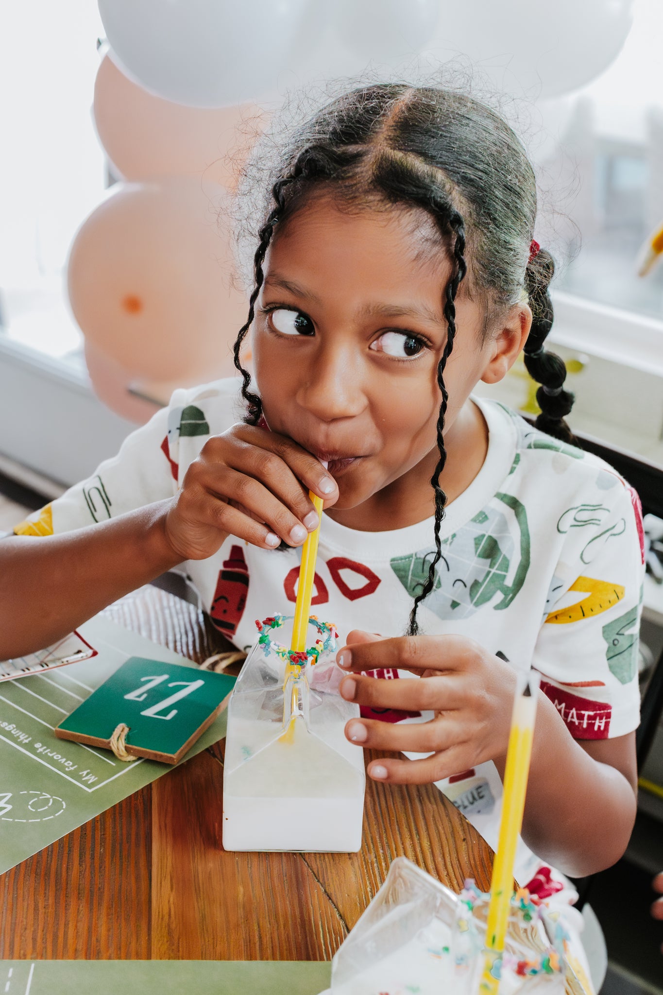 Pencil Reusable Straws - 12 count