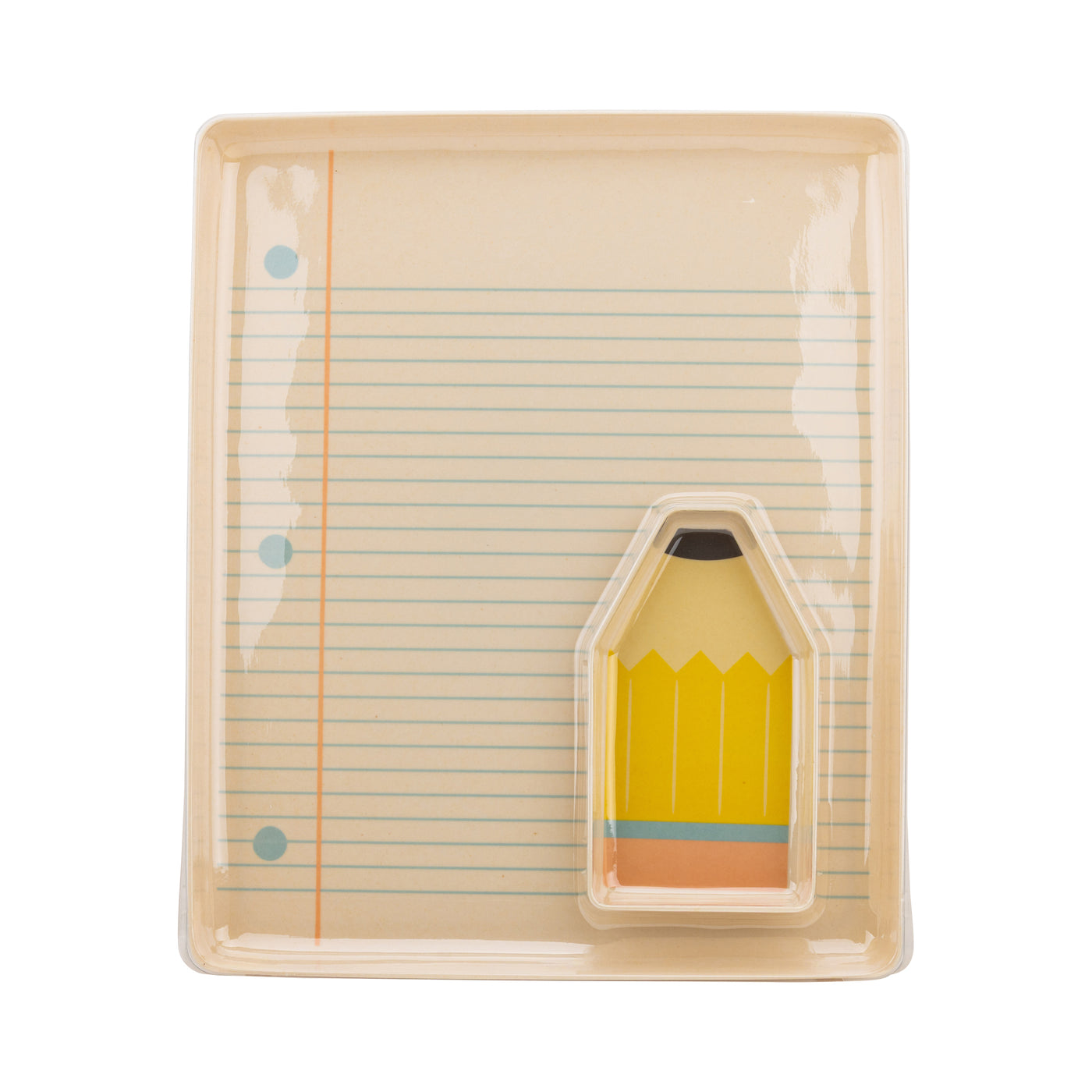 Occasions Paper and Pencil Bamboo Tray Set