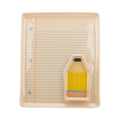 Occasions Paper and Pencil Bamboo Tray Set