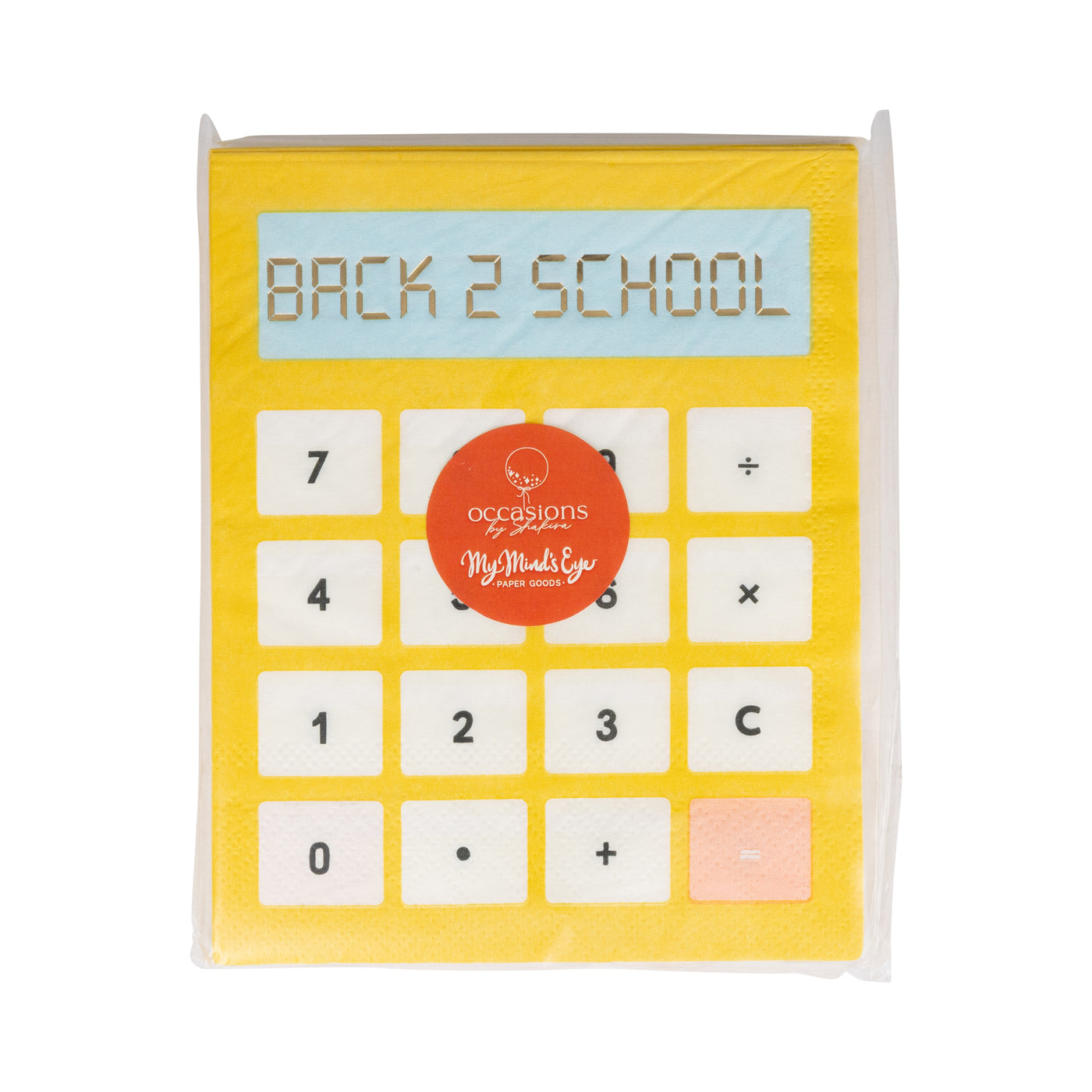 Occasions Calculator Paper Napkin