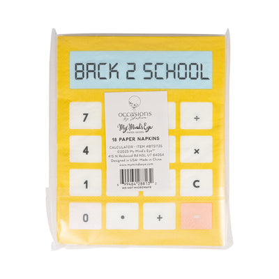 Occasions Calculator Paper Napkin